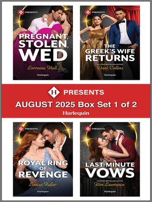 cover image of Harlequin Presents August 2025--Box Set 1 of 2
